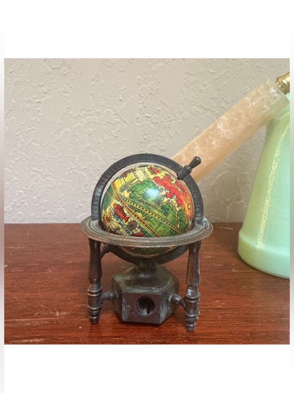 Vintage Globe Pencil Sharpener